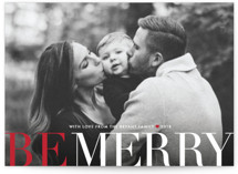 Big and Merry Holiday Postcards