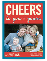 Float + Cheers to You Holiday Postcards