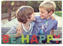 Simple Merry Holiday Postcards