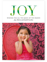 Striped Joy Holiday Postcards