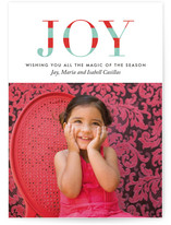 Striped Joy Holiday Postcards