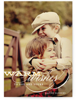 Warm Wishes Holiday Postcards