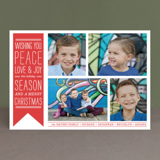 Wish Banner Holiday Postcards