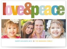 Love & Peace Holiday Postcards