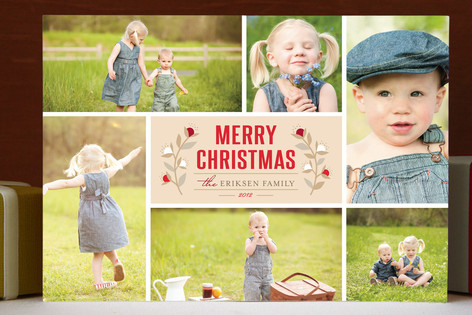Christmas Blossoms Holiday Postcards