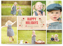 Christmas Blossoms Holiday Postcards