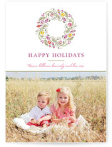 Trimmed Wreath Holiday Postcards