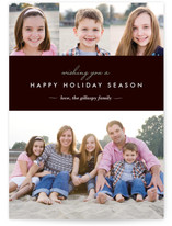 Winter Chic Holiday Postcards