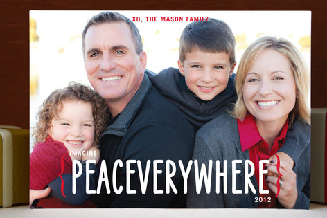Peace Everywhere Holiday Postcards