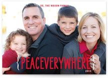Peace Everywhere Holiday Postcards