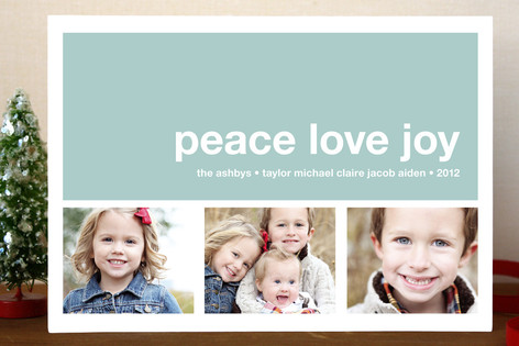 Modern Joy Holiday Postcards