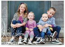 Snowflake Whimsy Holiday Postcards
