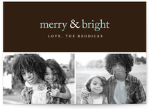 Merry & Bright Holiday Delight Holiday Postcards