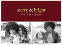 Merry & Bright Holiday Delight Holiday Postcards