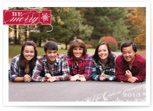 Be Merry Holiday Postcards