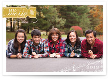 Be Merry Holiday Postcards