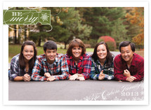 Be Merry Holiday Postcards