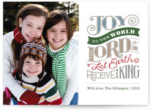 Joy to the World Holiday Postcards