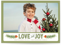 Cedar and Berries Holiday Postcards