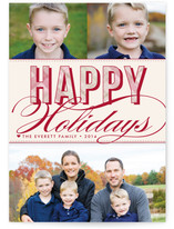 Christmas Plaid Holiday Postcards
