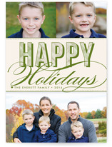 Christmas Plaid Holiday Postcards