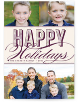 Christmas Plaid Holiday Postcards