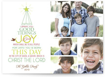 Good Tidings of Joy Holiday Postcards