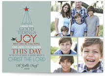 Good Tidings of Joy Holiday Postcards