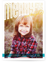 Merry Bright Cheer Holiday Postcards