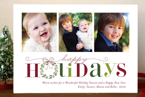 Red Holiday Holiday Postcards