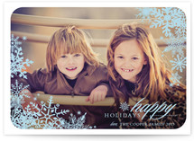Snowflake Window Holiday Postcards