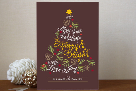 Be Merry and Bright Holiday Postcards