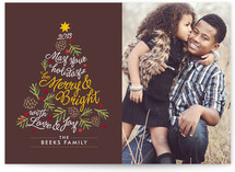 Be Merry and Bright Holiday Postcards