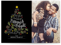 Be Merry and Bright Holiday Postcards