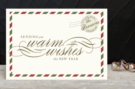 Airmail Holiday Postcards
