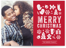 Christmas Dingbats Holiday Postcards