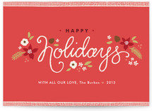 Ribbon Noel Holiday Postcards