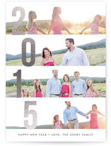 Stacked Photos Holiday Postcards