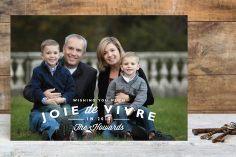 Joie de Vivre Holiday Postcards