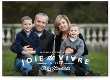 Joie de Vivre Holiday Postcards