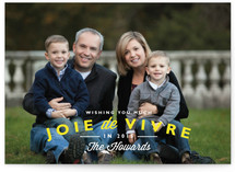 Joie de Vivre Holiday Postcards
