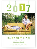 New Year Gift Tag Holiday Postcards