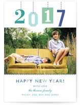 New Year Gift Tag Holiday Postcards