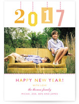 New Year Gift Tag Holiday Postcards