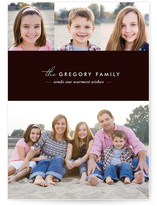 Winter Chic Holiday Postcards