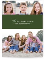Winter Chic Holiday Postcards