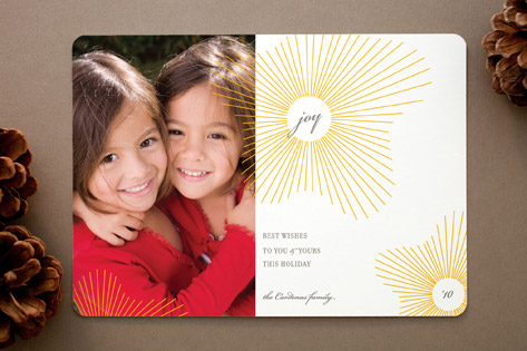 float + joy Holiday Rounded Corner Cards