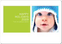 Modern Geometric Holiday Rounded Corner Cards