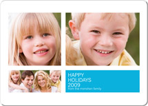 Modern Geometric Group Holiday Rounded Corner Cards, by Precious Bugarin Design