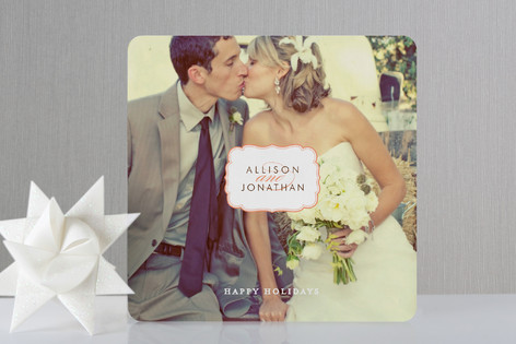 Love Squared Holiday Rounded Corner Cards